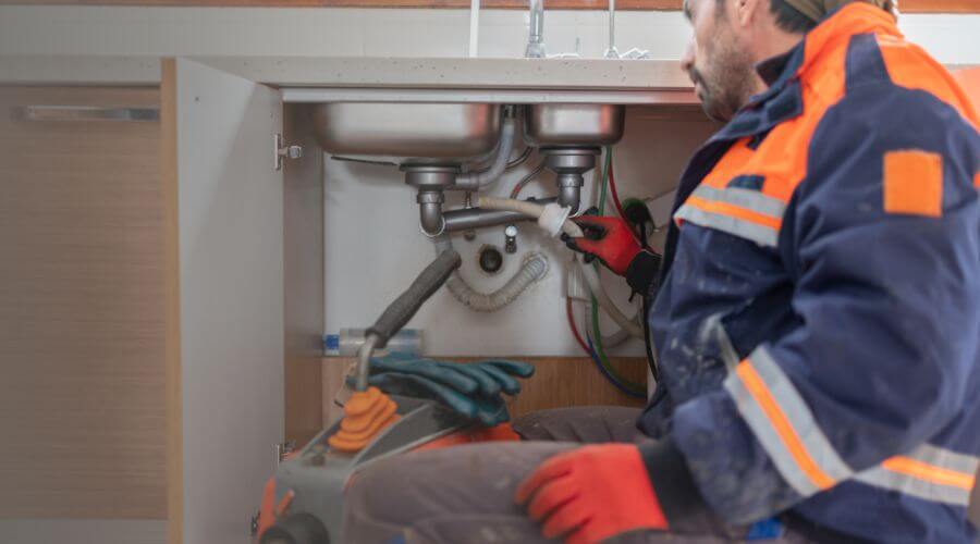 Professional slab leak plumber services in Goetzville, MI